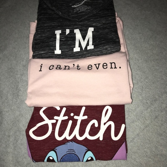 3-Graphic tees! - Picture 1 of 7